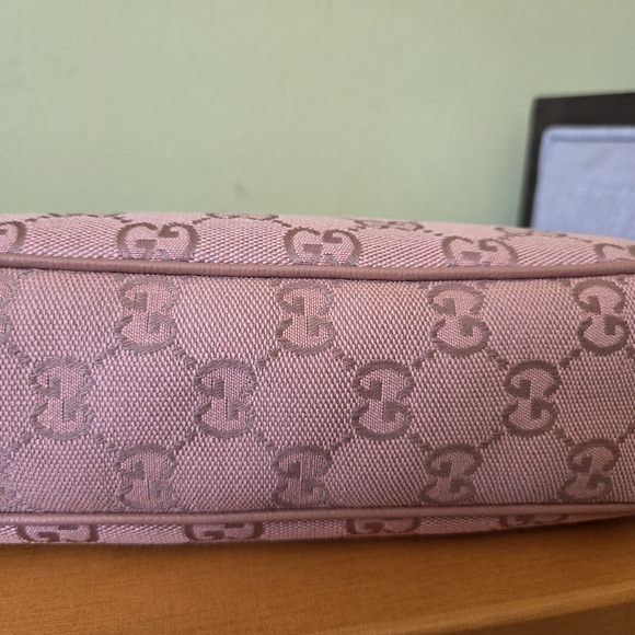 ❤️RESERVED - 1170cad - NEW!!! Gucci Pink Shoulder Bag - Picture 7 of 13
